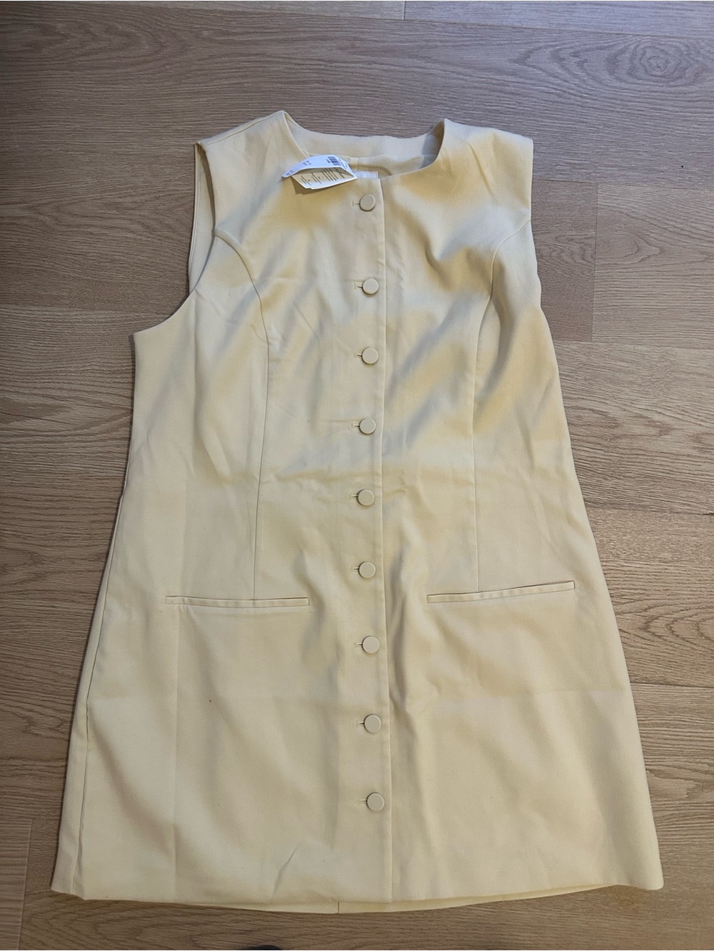 Abercrombie & Fitch NWT Yellow XL Dress
